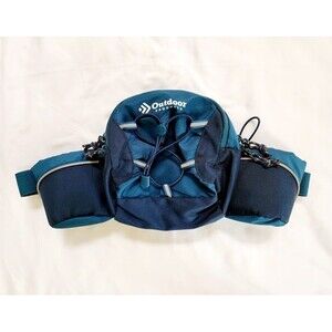 Outdoor Products Mojave Blue 3.5 Liter Fanny Pack Waist Pack & H2O Bottle Holder